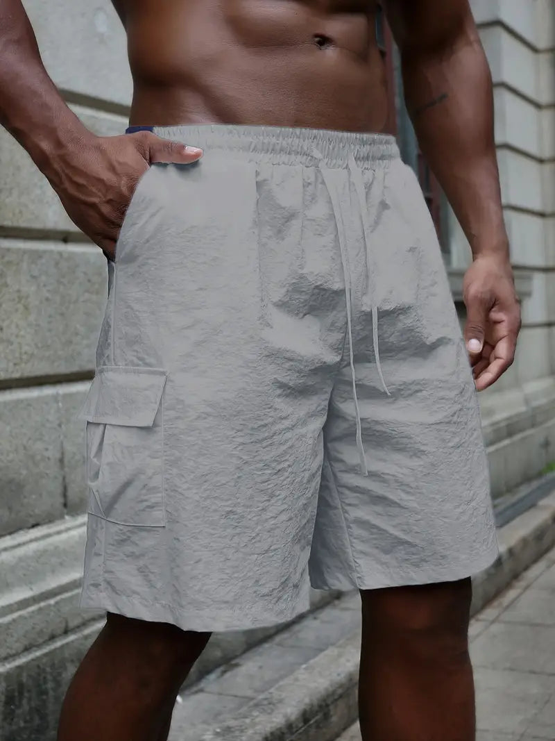 Leblanc™ | Andningsbara Shorts med Elastisk Midja