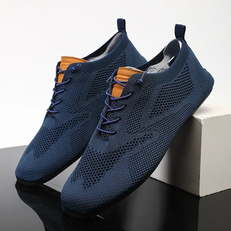 Mesh Knit Loafers