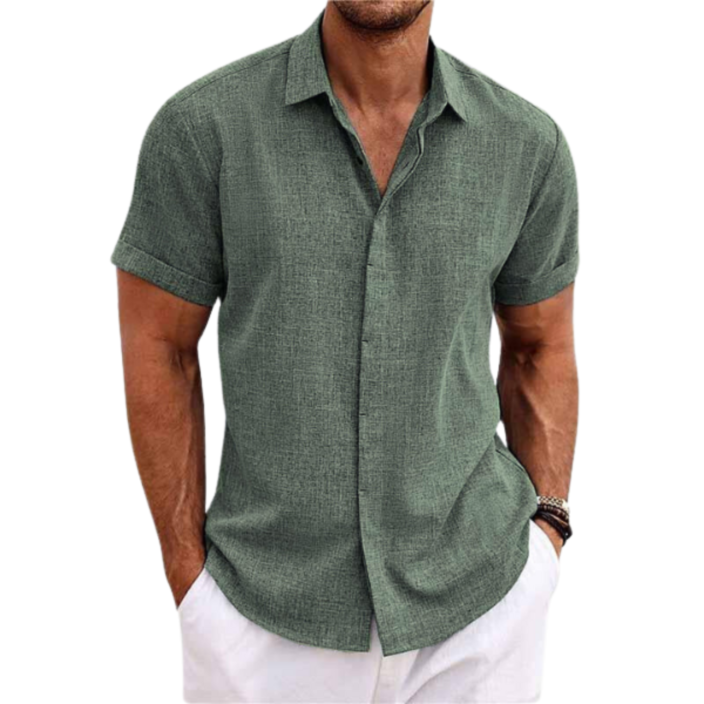 Leblanc™ | Klassisk Linneskjorta