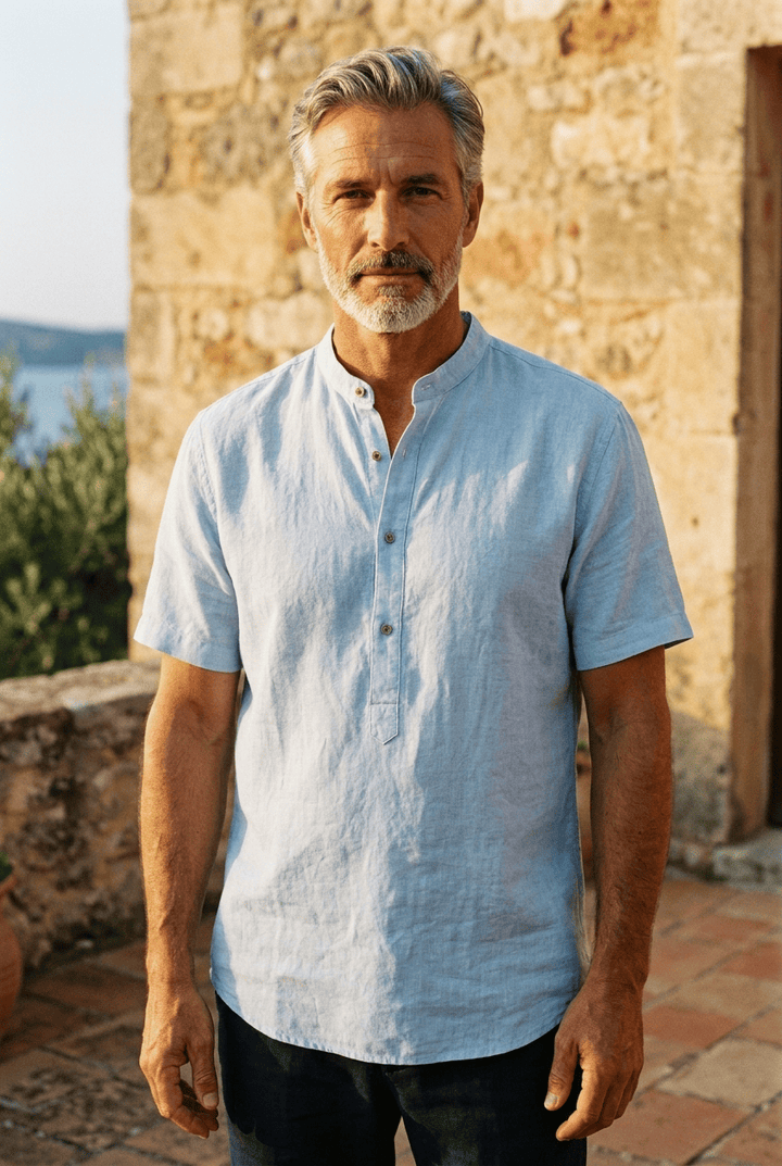 Zalecta | Provence Linneskjorta