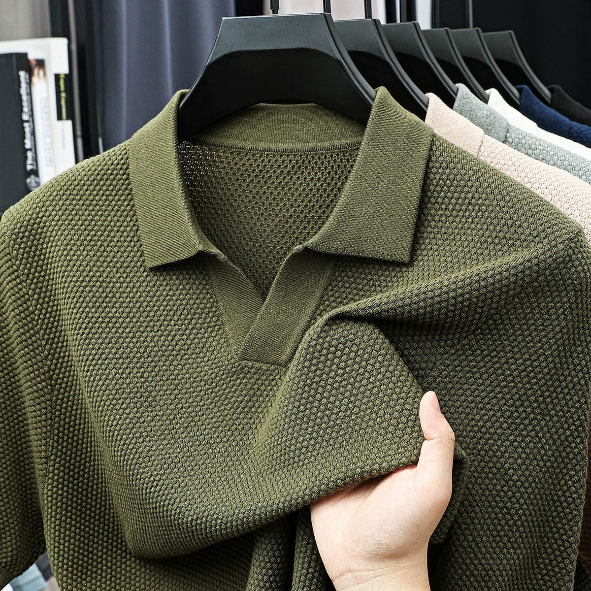 André Ferran Woven Prestige Pikétröja