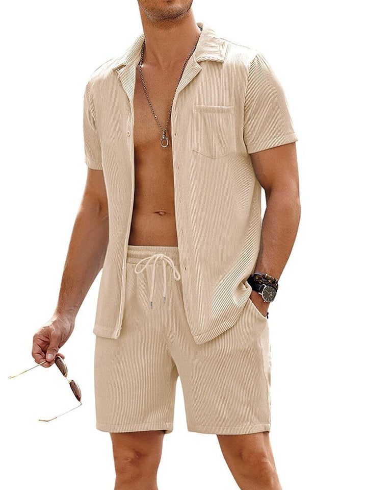Casual 2-Delat Strand Outfit Set