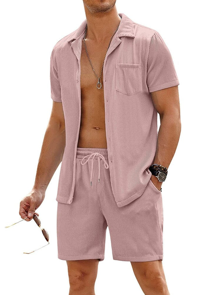 Casual 2-Delat Strand Outfit Set