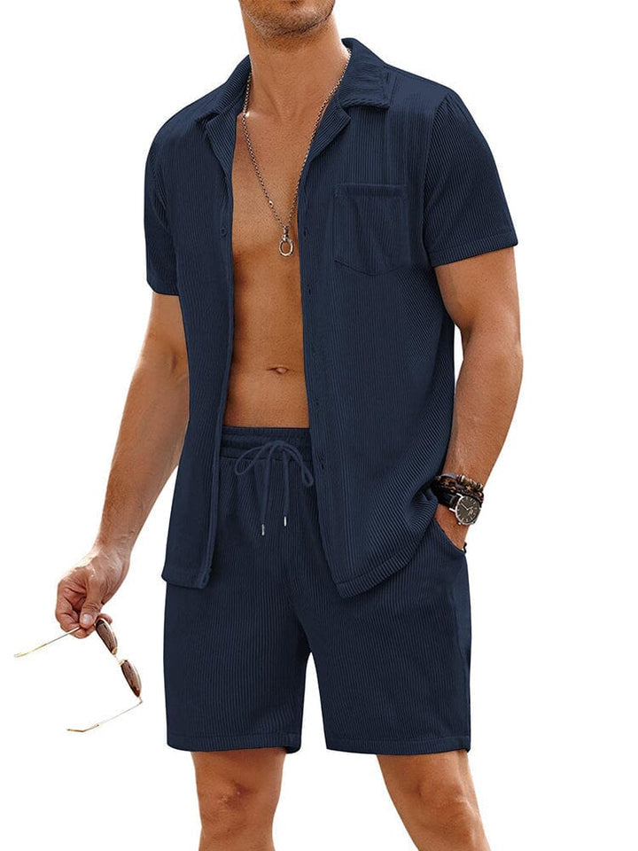 Casual 2-Delat Strand Outfit Set