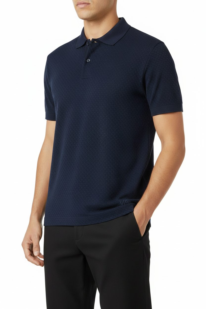 Polo Milano Marinblå
