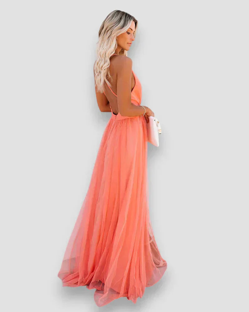 ANJELY | ELEGANT LÅNG KLÄDNAD