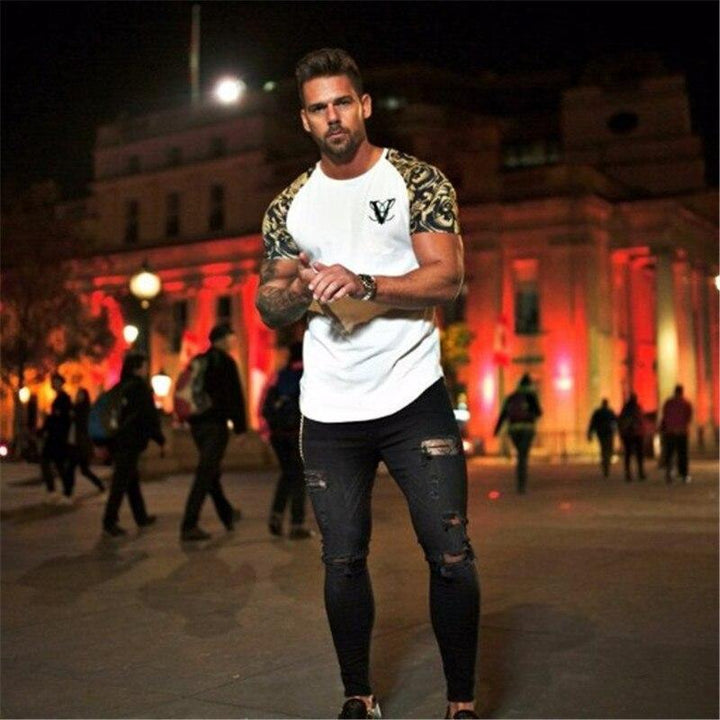 Vincenzo Tryckt T-shirt