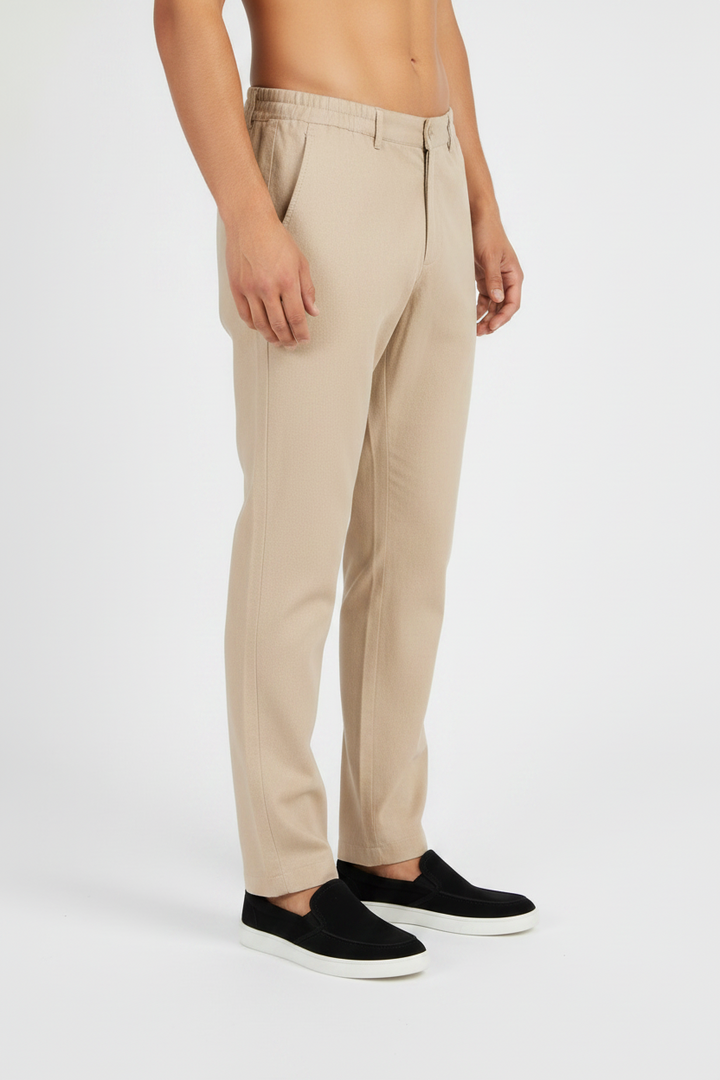 Valenci Linnebyxor Beige